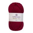 Yarn Soffie Crafts Wool 110 50 g / Dark red 013