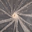 Embroidered Pearl Tulle / Nude