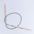 KnitPro Wooden circular knitting needles Basix Beech 60 cm / 5.00 mm