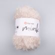 Furry novelty yarn YarnArt Mink 50 g / 331 Light Beige