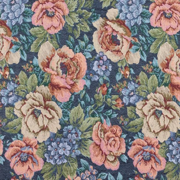 Brocade and tapestry-patterned fabrics