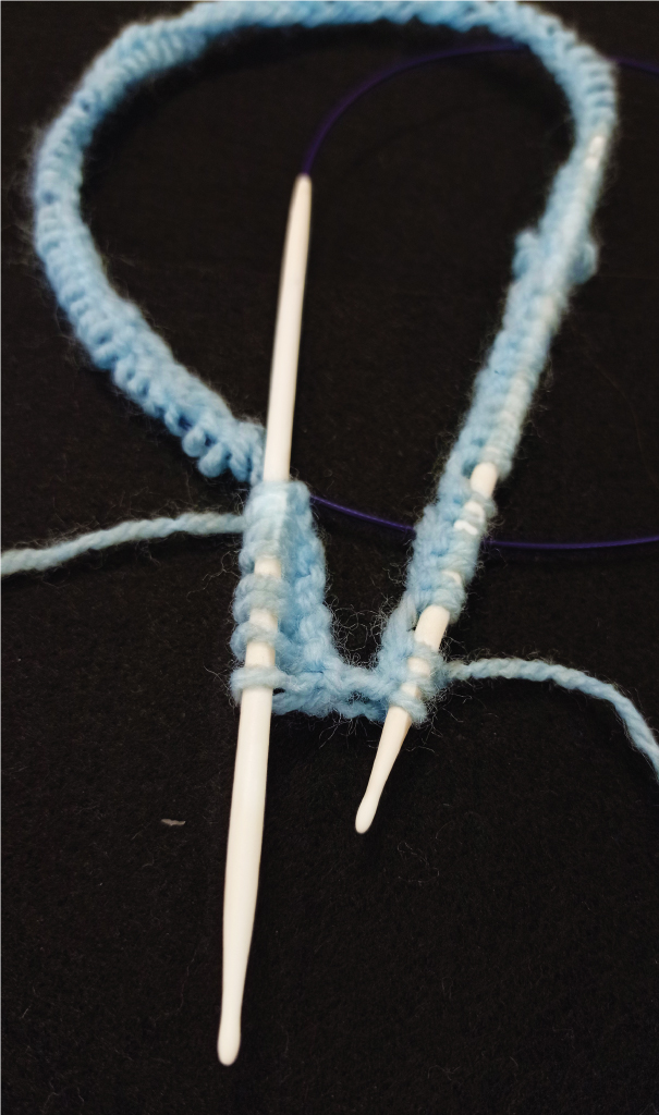 Ergonomic circular knitting needles 60 cm