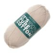 Dzija James C Brett It´s 100% Pure Cotton / IC01 Beige