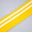 Elastīga trikotāžas lente aprocēm 6 cm / Dzeltens -Balts