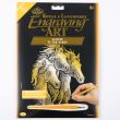 Gravēšana Art / Gold Foil / Horses