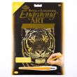 Gravēšana Art / Gold Foil / Bengal Tiger