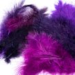 Krāsainas marabu spalvas / 2904 Purple Lilac Mix