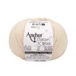 Dzija Anchor Cotton ´n´ Wool 50 g / 00105 Pearl