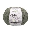 Dzija Anchor Cotton ´n´ Wool 50 g / 00218 Serpentine