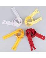 3 mm spirāles rāvējslēdzējs 60 cm / Dažādi toņi