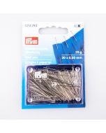 PRYM Piespraudes ar metāla galvu plastmasas kastē 30 mm 20 g