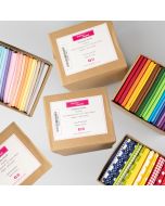 Patchwork kokvilnas audumu komplekts 53x46 cm, 20 gab / Dažadi