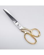 Drēbnieka šķēres ar zeltītu rokturi, 20,5 cm
