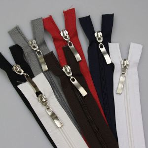 5 mm spirāles rāvējslēdzis ar diviem sunīšiem/ slīdnēm 70 cm / Dažādi toņi