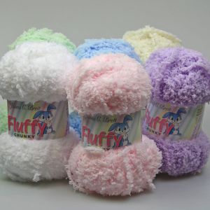 Dzija Fluffy 50 g / Dažādi toņi