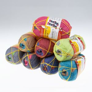 Dzija Regia Pairefect Partnerlook Color 4-ply 100 g / Dažādi toņi