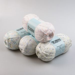 Dzija Robin Bonny Babe Prints DK 100 g / Dažādi toņi