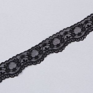 Mežģīnes 40 mm / Melns