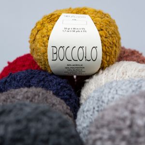 Dzija Boccolo 50 g / Dažādi toņi