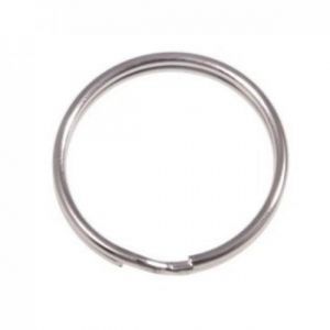 Metāla riņķis atslēgām 20 mm / Sudraba