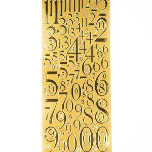 Uzlīmes / Numbers / Gold