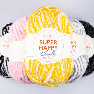 Dzija Sirdar Super Happy Chenille 300 g / Dažādi toņi