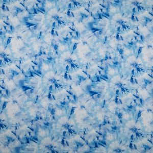 Kokvilnas audums ar digitālu apdruku / Tie Dye