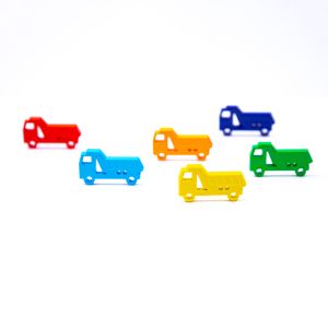 Poga-dekorēšan / Cars and Trucks 7 / dažādas toņi