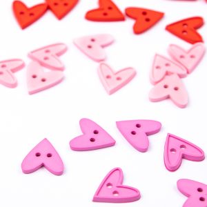 Poga / Valentine Hearts 2 / dažādas toņi