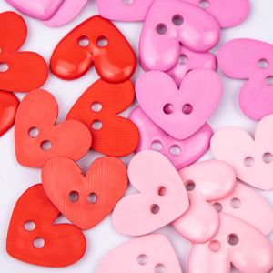 Poga / Valentine Hearts 4 / dažādas toņi