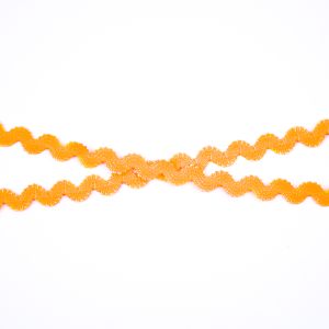 Zigzaga gumija / 8 mm / 08 Tangerine