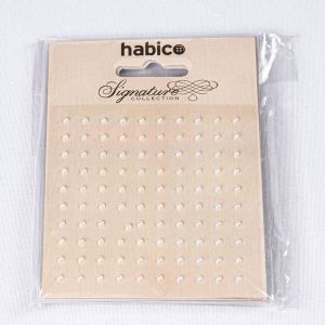 Pašlīmējošie pērles / Kāzas  / 3 mm x 100 gab