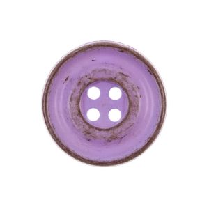 Apaļa poga ar apmalēm / 22 mm / Ceriņi