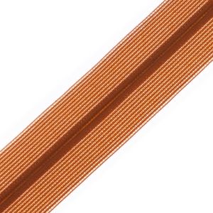 Apakšā slēgts neredzamais rāvējslēdzējs 60 cm / Ķieģeļu brūns 280