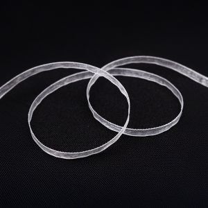 Organza lenta 3 mm / balts 101