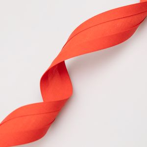 Poliestra/Kokvilnas slīpā diega lente 25 mm / 9218 POPPY