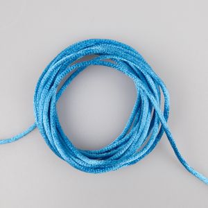 Satīna aukla 2 mm / Zils 216