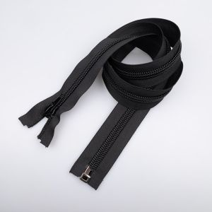 10 mm rāvējslēdzējs S10 apakšā vaļējs 100 cm / 332 Melns