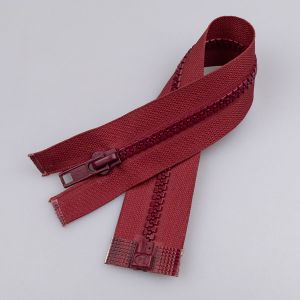 5 mm rāvējslēdzējs T5 apakšā vaļējs 25 cm / 178 Bordo