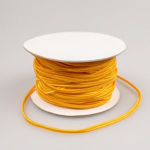 Soutache aukla 3mm / Dzeltens 114