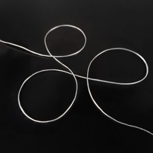 Silikona gumija 1 mm / Balts 101