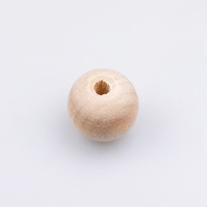 Koka lodītes 18 mm / Dabīgs