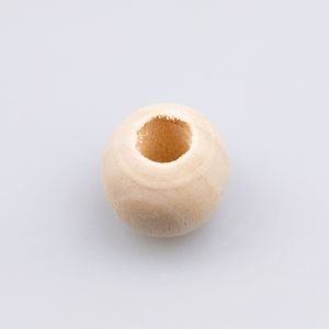 Koka lodītes 20 mm / Dabīgs