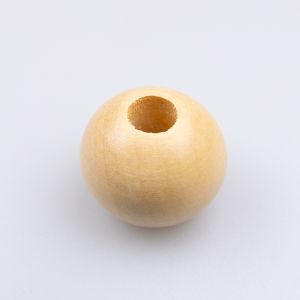 Koka lodītes 25 mm / Dabīgs 104