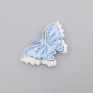 3D Piegludināmais motīvs Tauriņš 06 / Zils-Balts