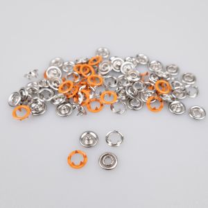 Apaļa kniede 9,5 mm / Oranži 158