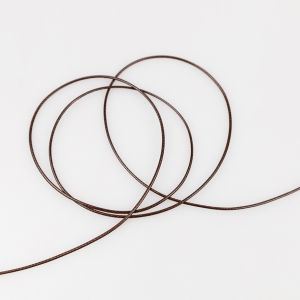 Pīts un pastiprināts aukla 1 mm / Bruns 304