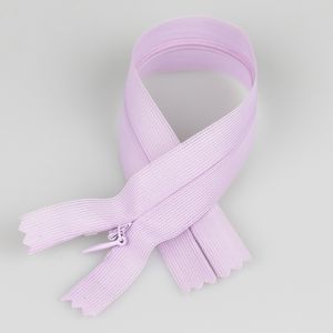 Apakšā slēgts neredzamais rāvējslēdzējs 25 cm / Ceriņu zieds 165