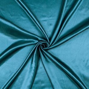 Vienkrāsains mākslīgais zīds Silky / Jūras zils