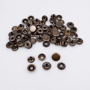 Piešujamas metāla spiedpogas 15 mm / Oksīds